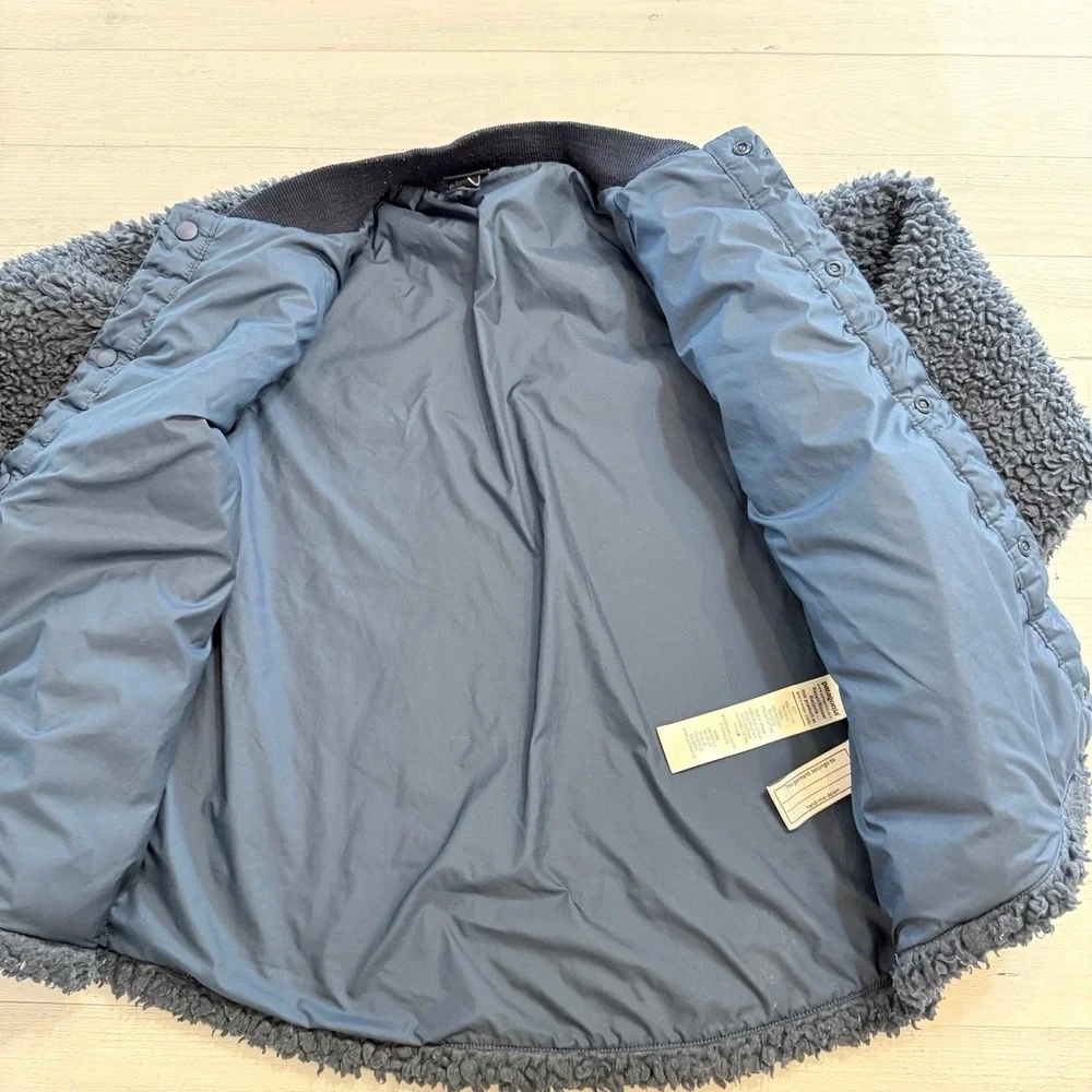 Patagonia Kids' Retro-X Bomber‎ Jacket navy blue kids size 12